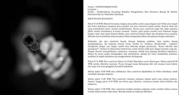 ponpes-sukoharjo Kontroversi Penggerebekan Ponpes di Sukoharjo: Santriwati Ditodong Senjata
