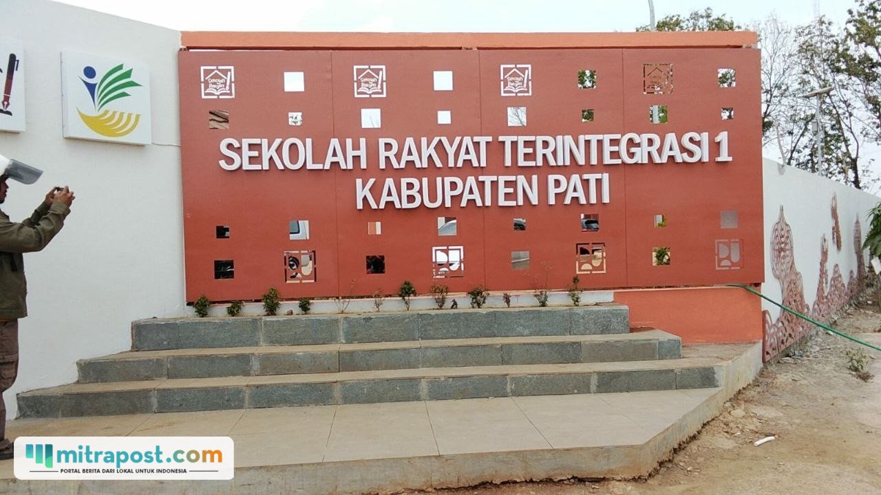 Foto : Sekolah Rakyat Terintegrasi 1 Kabupaten Pati. (Sumber. Mitrapost.com/ Ilham)