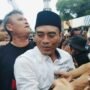 Foto : Supriyono alias Botok Koordinator AMPB saat arak di Alun-alun Simpang Lima Pati bulan Maret 2026 lalu. (Sumber. Mitrapost.com/ Ilham) Hakim