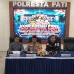 Foto : Konferensi Pers di Polresta Pati. (Sumber. Mitrapost.com/ Ilham)