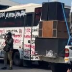 Demo Depan Pabrik Udang Pati /tangkap layar