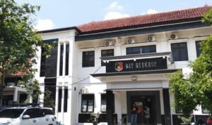 Foto : Kantor satreskrim Polresta Pati. (Sumber. Mitrapost.com/ Ilham)